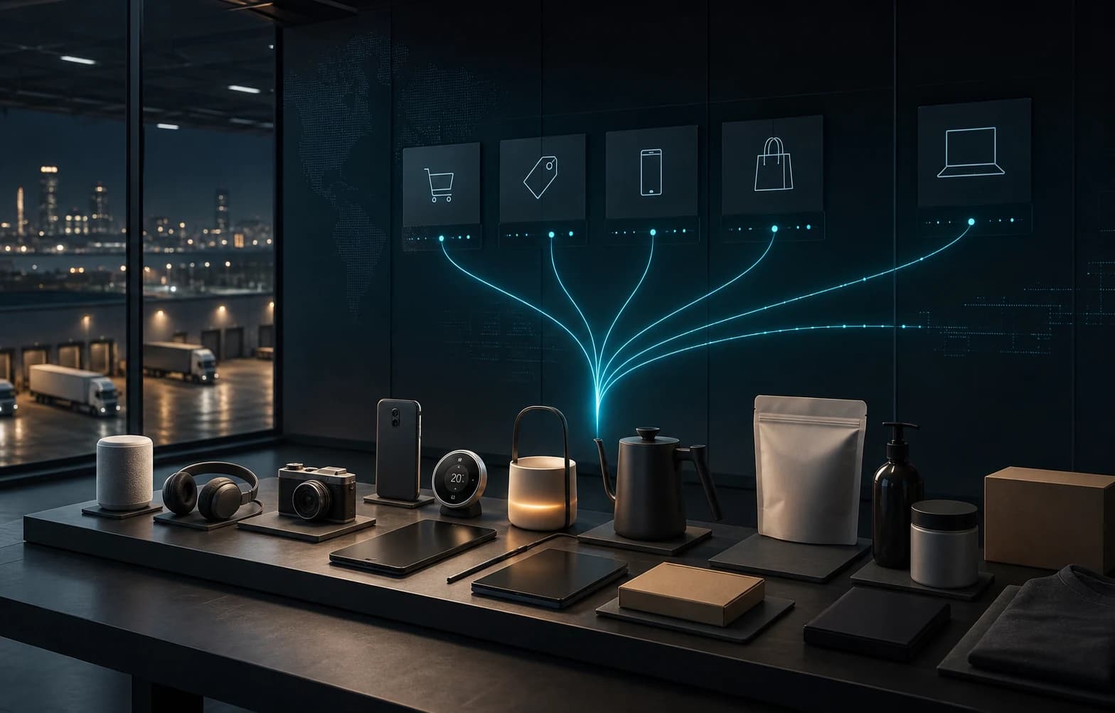 SmartWarehouse operational process